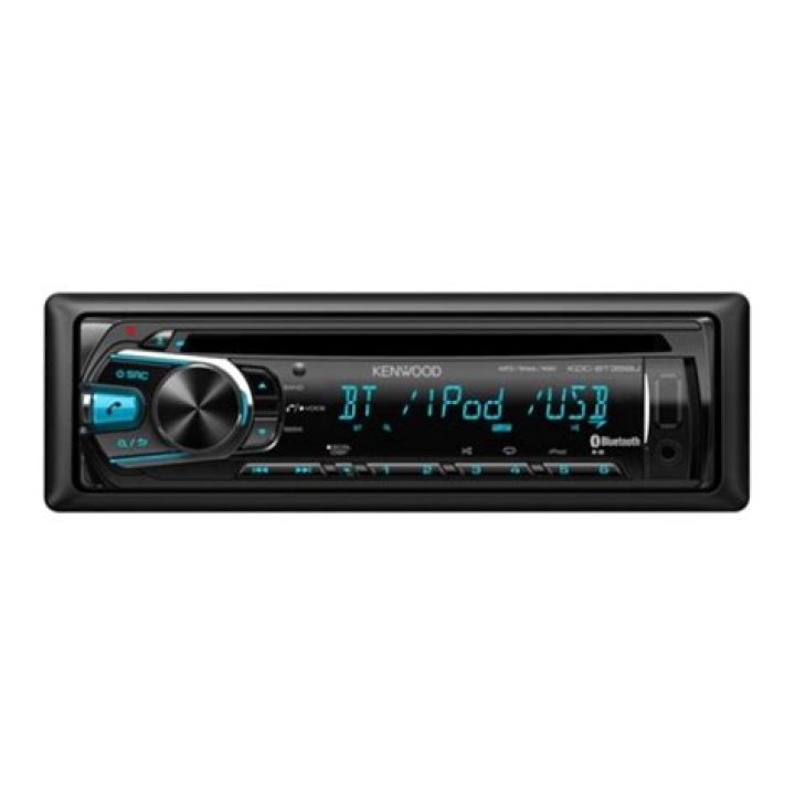 How to set the volume on the KDC bt358u Kenwood?