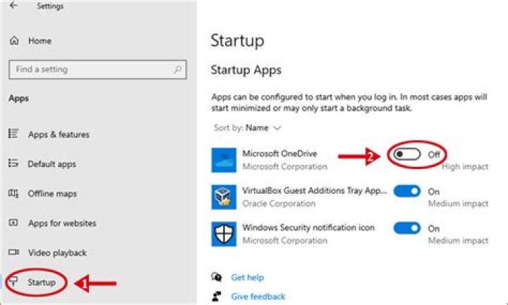 How to turn off one drive in Windows 10?