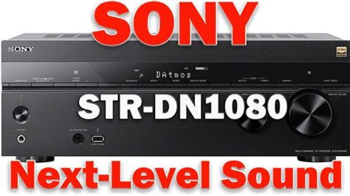 How to turn off sound on str-dn1080?