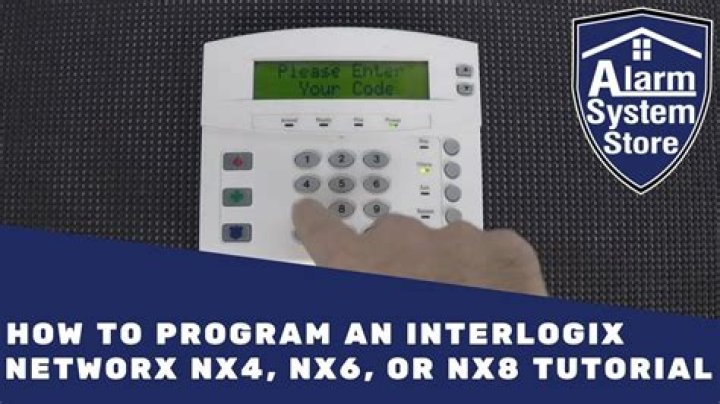 How to use Interlogix Networx nx-8 security control panel?