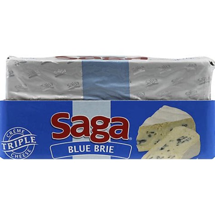 Is Brie a blue veined cheese?