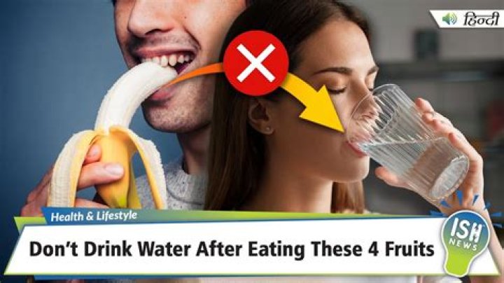 Is it OK to drink water after eating ice cream?