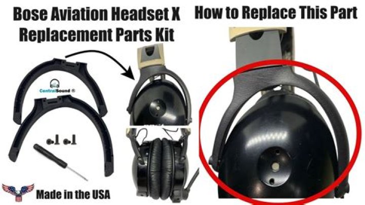 Is it possible to repair a broken Bose headphone?