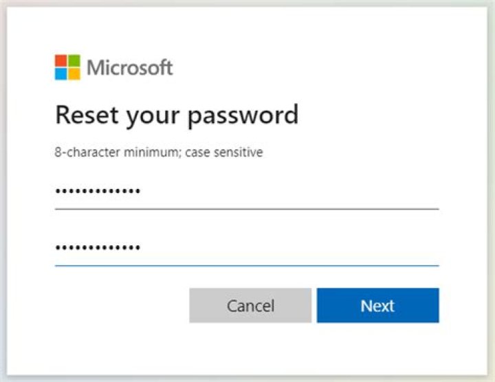 Is Microsoft account password reset legit?