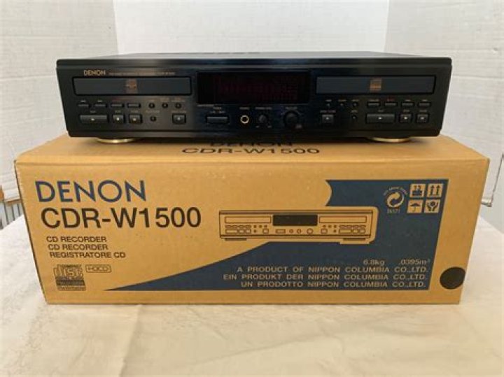 Is the Denon CDR w1500 dual drive CD recorder compatible?