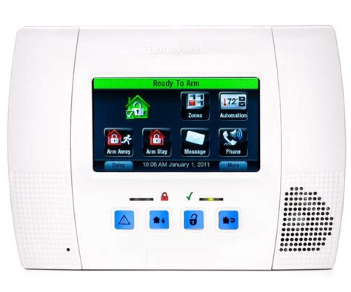 Is the Lynx 5100 wireless alarm control panel compatible?