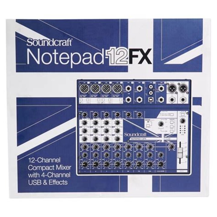 Is the notepad 12fx a Soundcraft microphone?