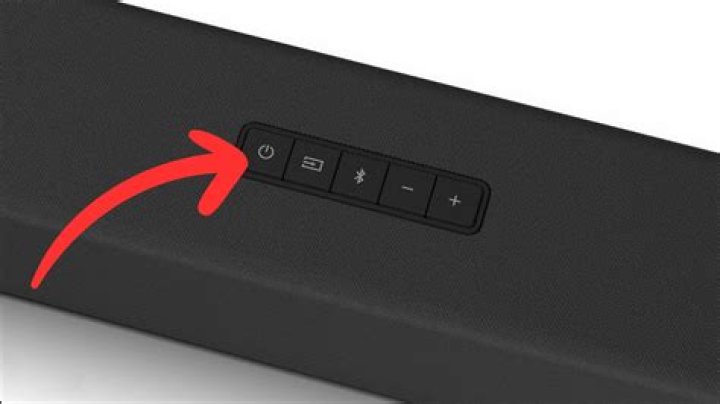 Is there a reset button on VIZIO sound bar?