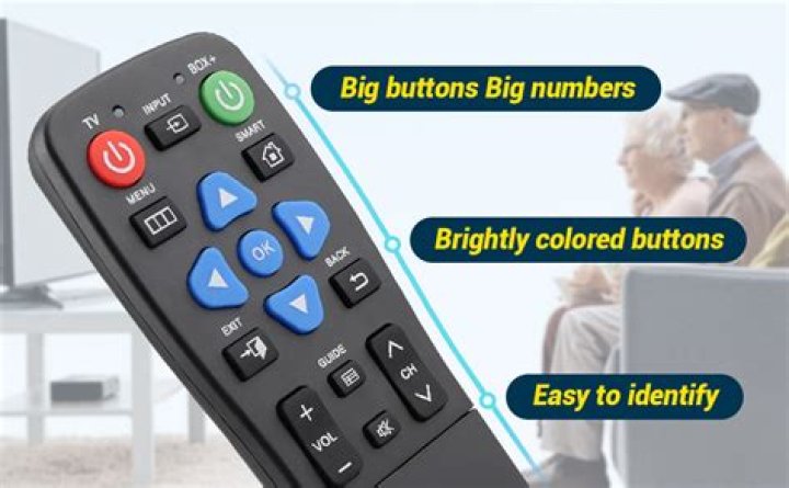 Is there a TV remote for seniors?