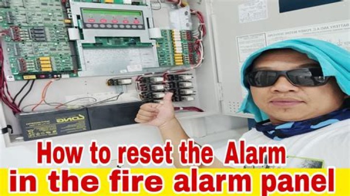 Is there a way to reset the alarm system?