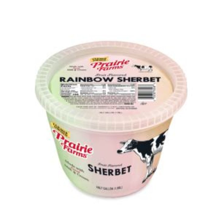 Is there dairy in sherbet?