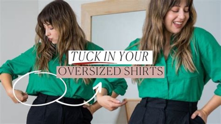 Is tucking in your shirt weird?