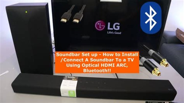 Should I connect soundbar via Bluetooth or HDMI?
