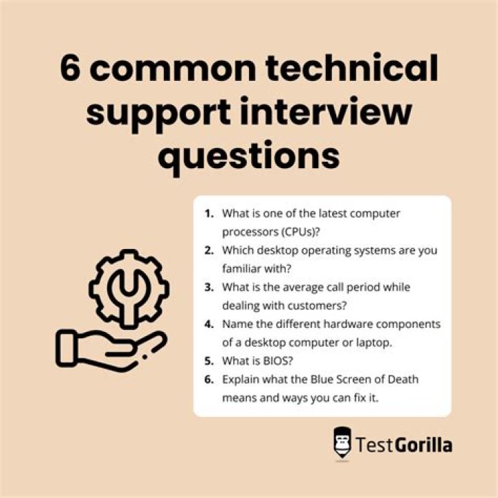 What are examples of technical questions?