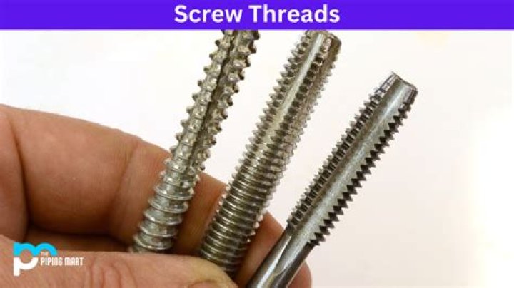 What are screw threads used for?