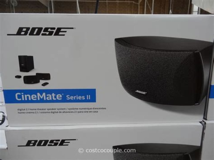What are the features of the Bose CineMate Series II?