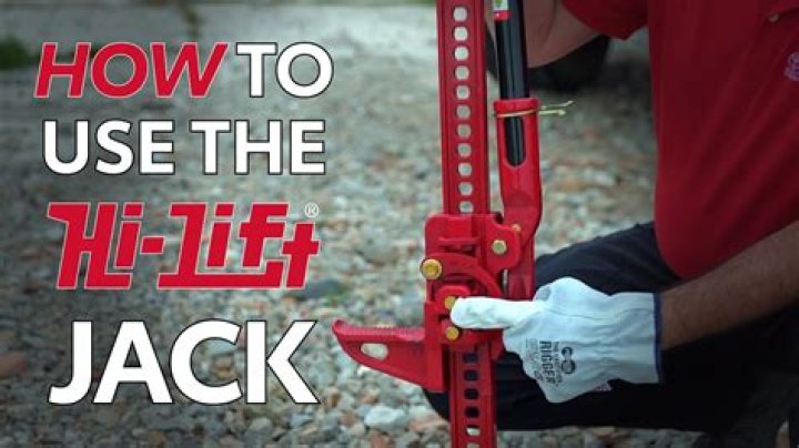What are the marks on a hi lift jack?