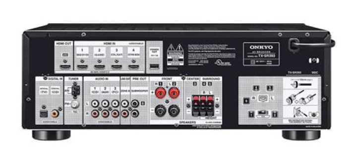 What are the menu operations on Onkyo tx-sr393?
