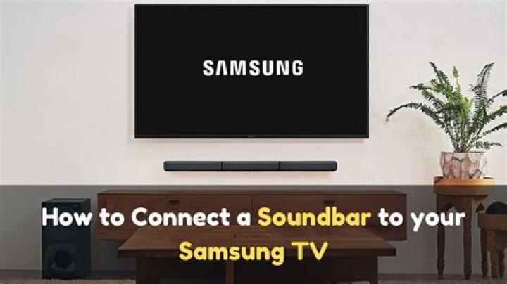 What can I use to hook up my sound bar to my TV?