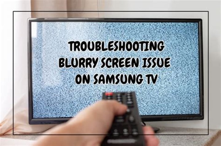 What causes double picture on Samsung TV?