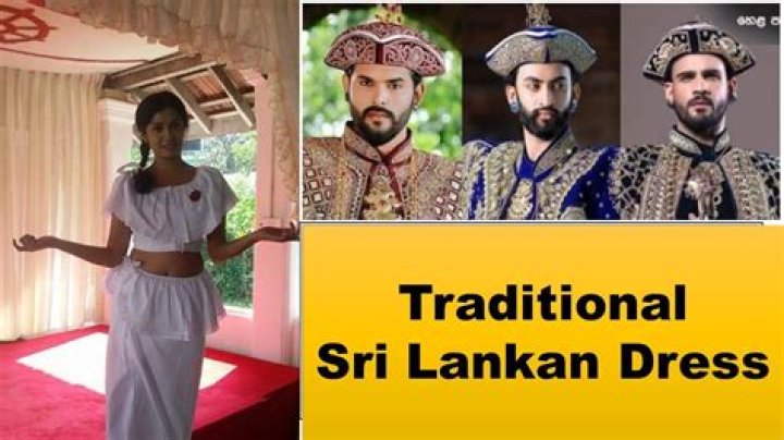 What clothing do Sri Lankans wear?