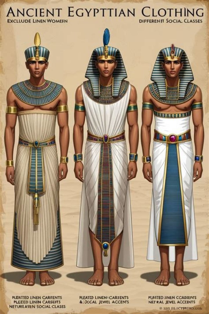 What clothing was worn in ancient Egypt?