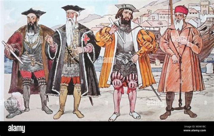 What did explorers wear in the 1500s?