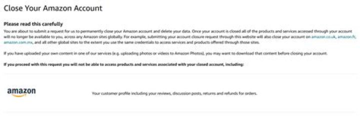 What did I Lose when Amazon closed my account?