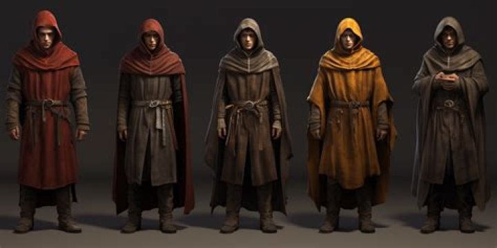 What did the monks wear?