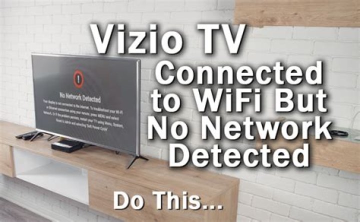 What do you do when your TV says no Internet connection?