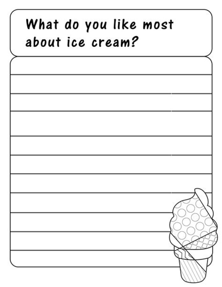 What do you like about ice cream?