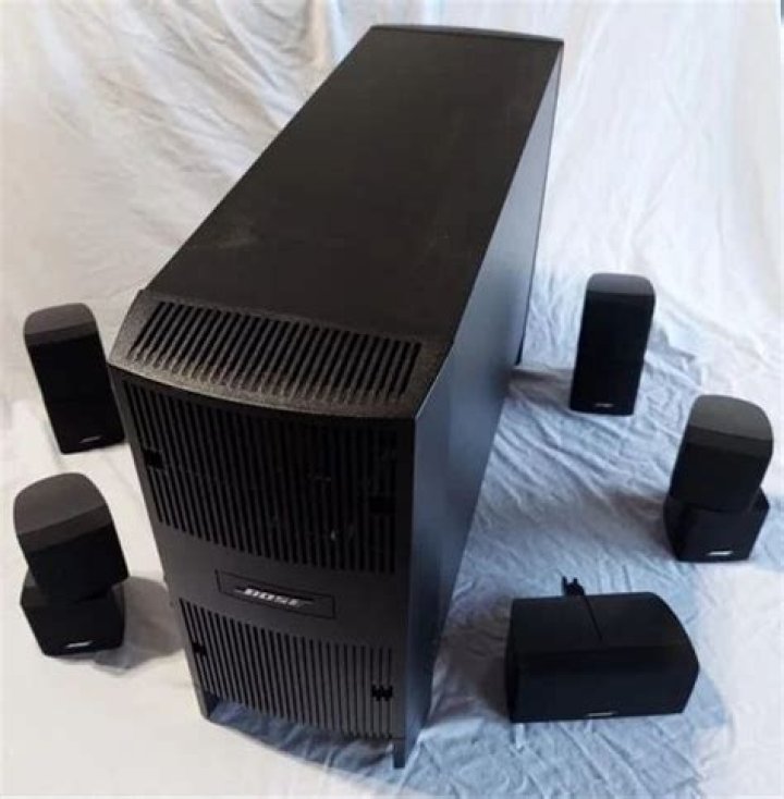 What does Acoustimass 10 Series IV speaker system do?