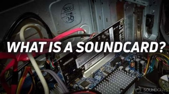 What does adding a sound card do?
