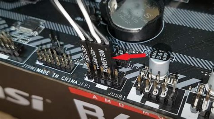 What does holding the power button down do?