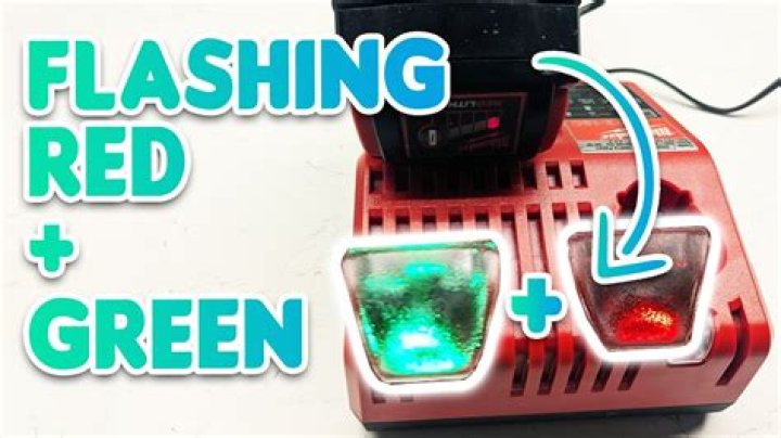 What does it mean when it flashes green?
