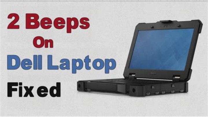 What does it mean when your computer beeps 2 times?