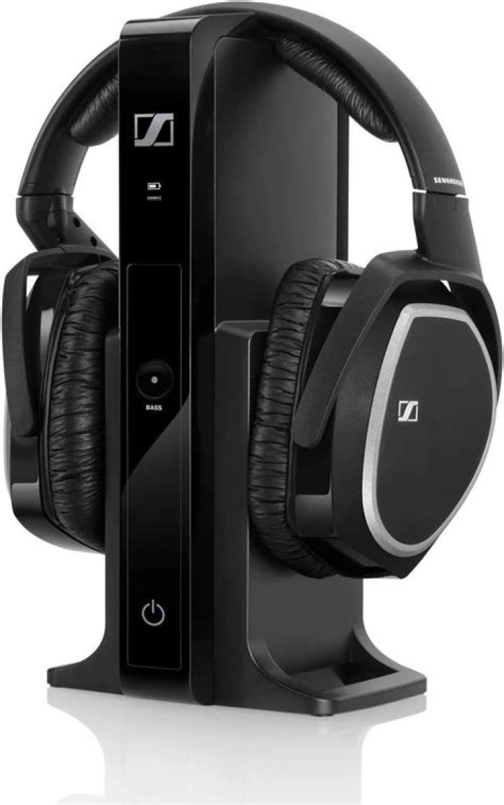 What does Sennheiser Rs 165 wireless headphone system do?