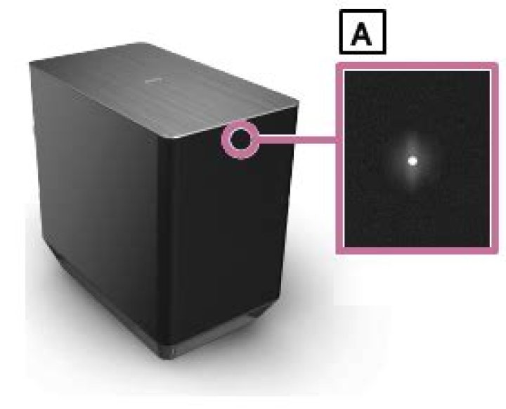 What does standby mean on subwoofer?