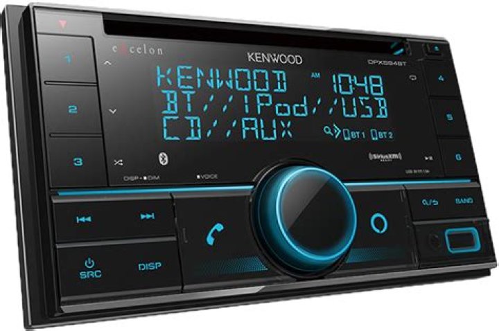What does the Kenwood eXcelon dpx594bt CD receiver do?