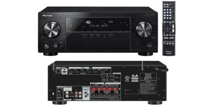 What does the pioneer vsx-830-k AV receiver do?