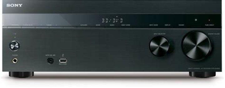 What does the Sony str-dh550 home theater receiver do?