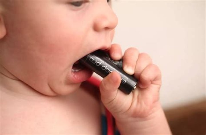 What happens if you put batteries up your nose?