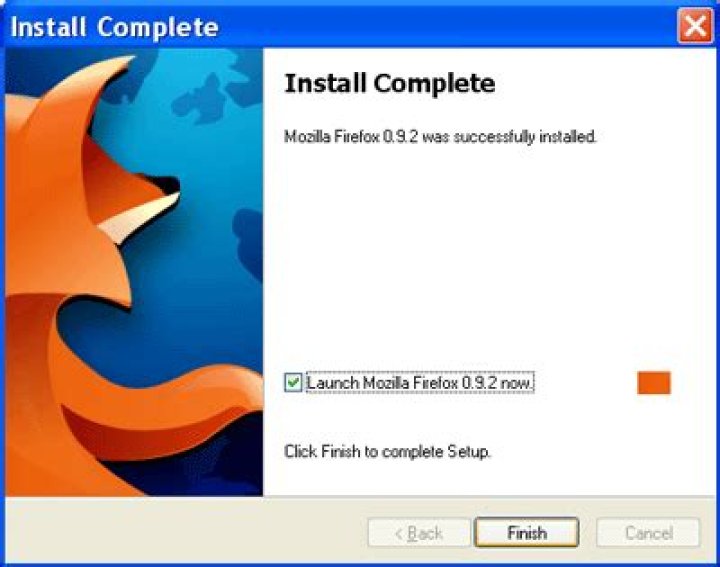What happens when I switch from Internet Explorer to Firefox?