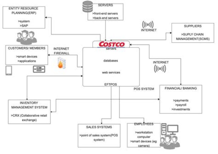 What information system does Costco use?