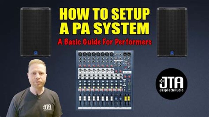 What is a PA system used for?