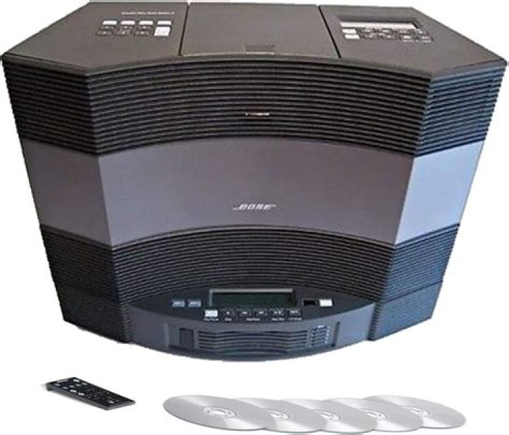 What is an acoustic wave multi disc changer?