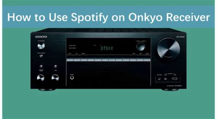 What is center spread on Onkyo receiver?