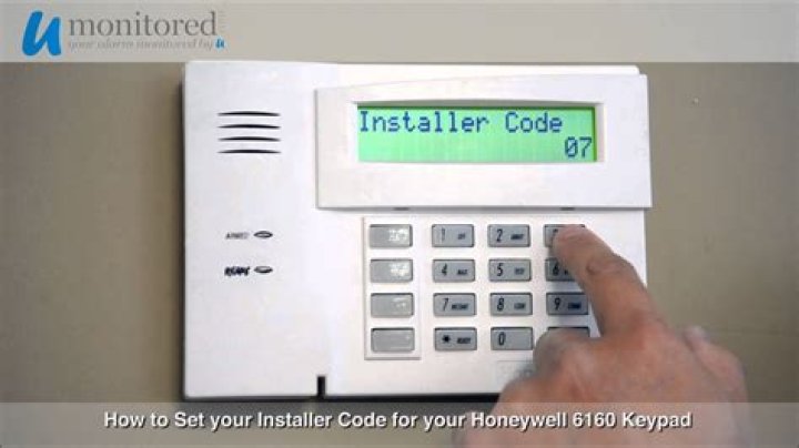 What is my Honeywell installer code?