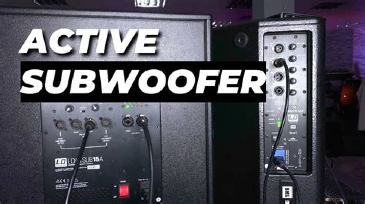 What is output on subwoofer?