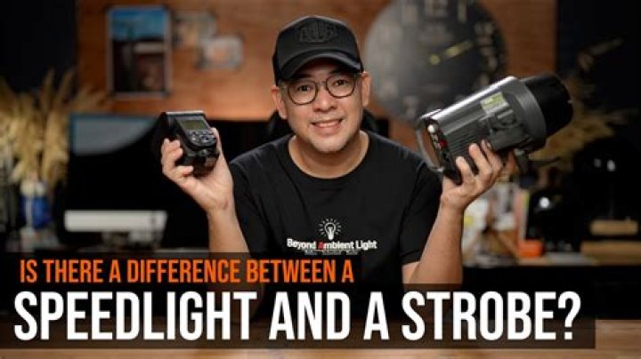 What is the difference between a strobe and speedlight?
